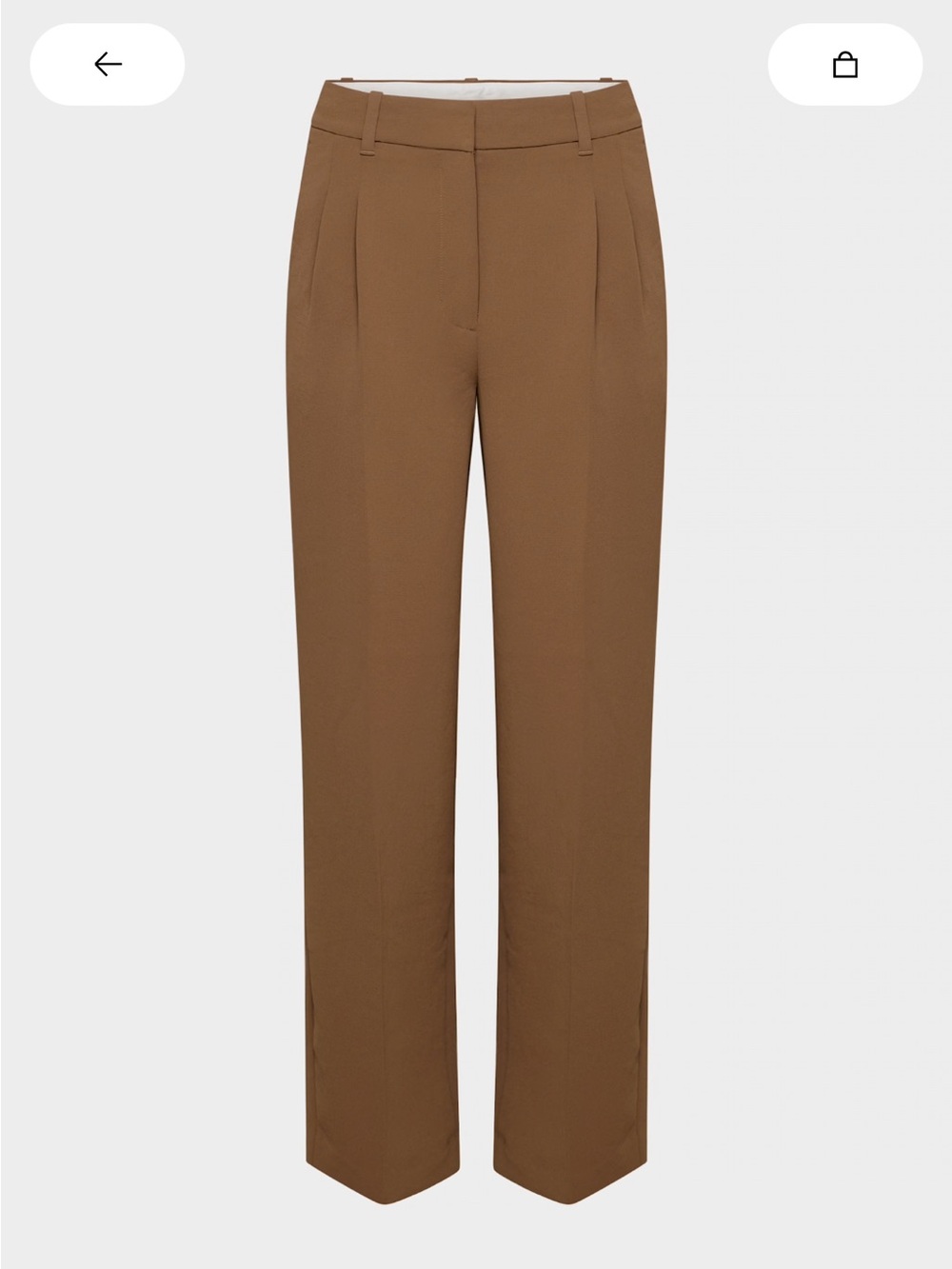 ARITZIA - Babaton | The Effortless Pant - Chocolatier Brown (Sold Out)